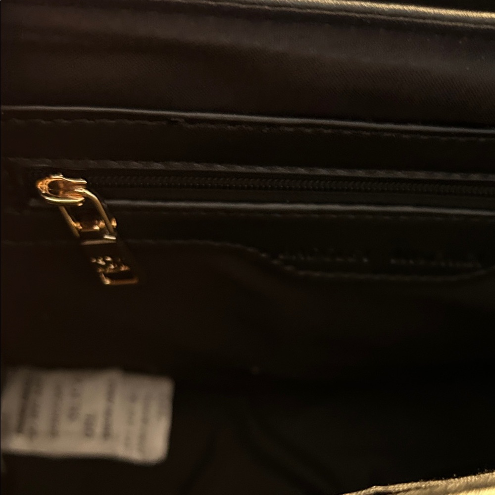 Badgley Mischka Plain Grain & Studded Satchel w/Optional Shoulder Strap NWT $149 - Picture 8 of 9